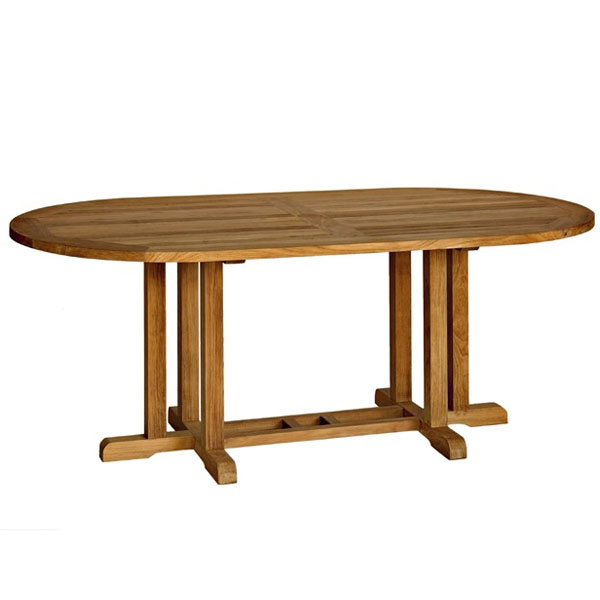 Camden 72" Oval Table by Three Birds Casual - Image 2